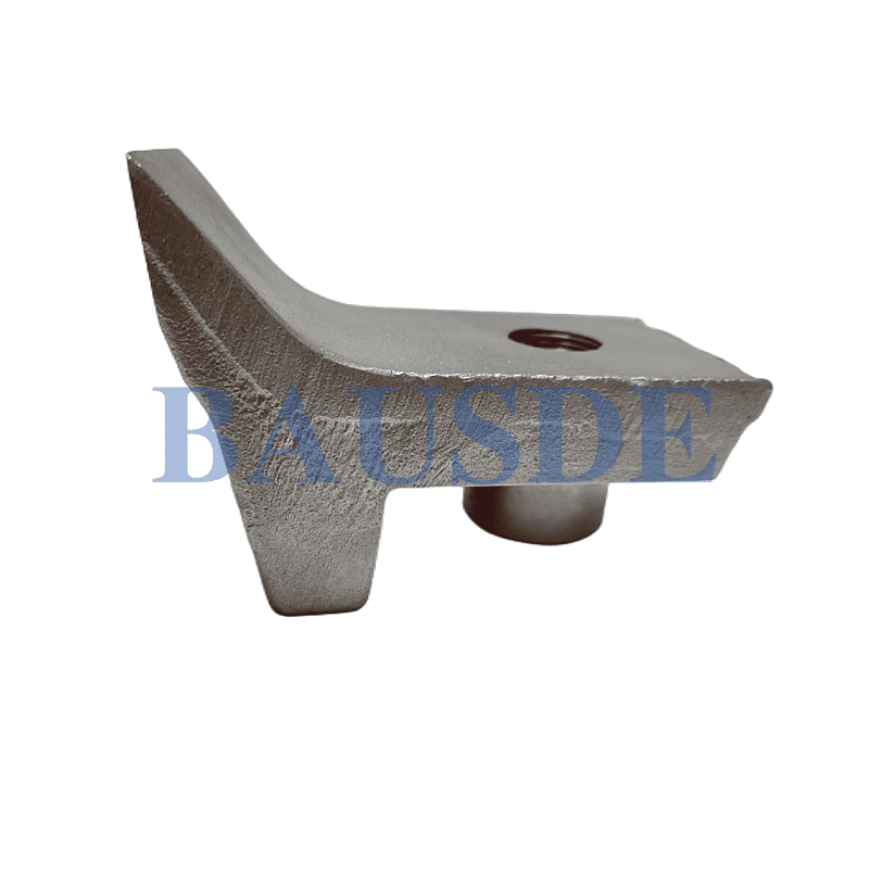 Steel Mulcher tooth replaces type C Knife fitting FAE, Caterpillar and Rayco forestry mulchers